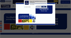 Desktop Screenshot of dhyeyaias.com